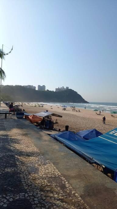 Apto Praia Do Tombo Guarujá Buitenkant foto